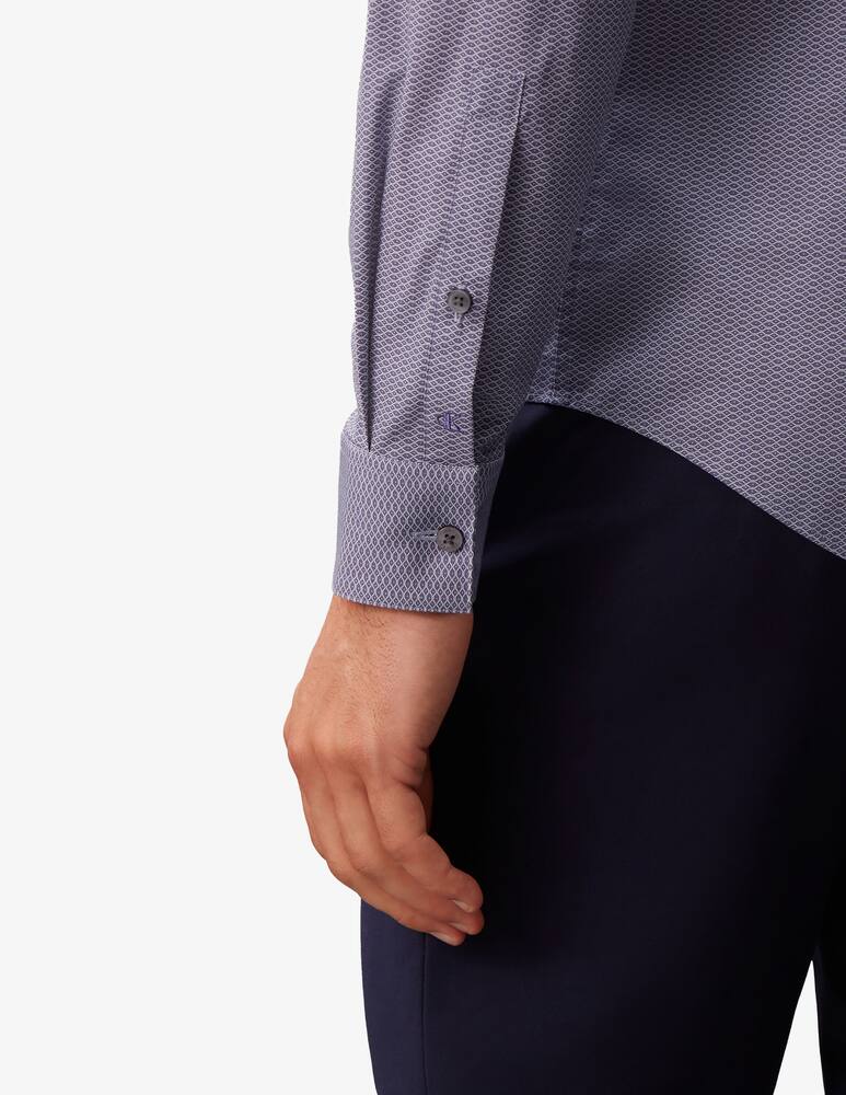 rinascente Calvin Klein Camicia in popeline a pois slim fit