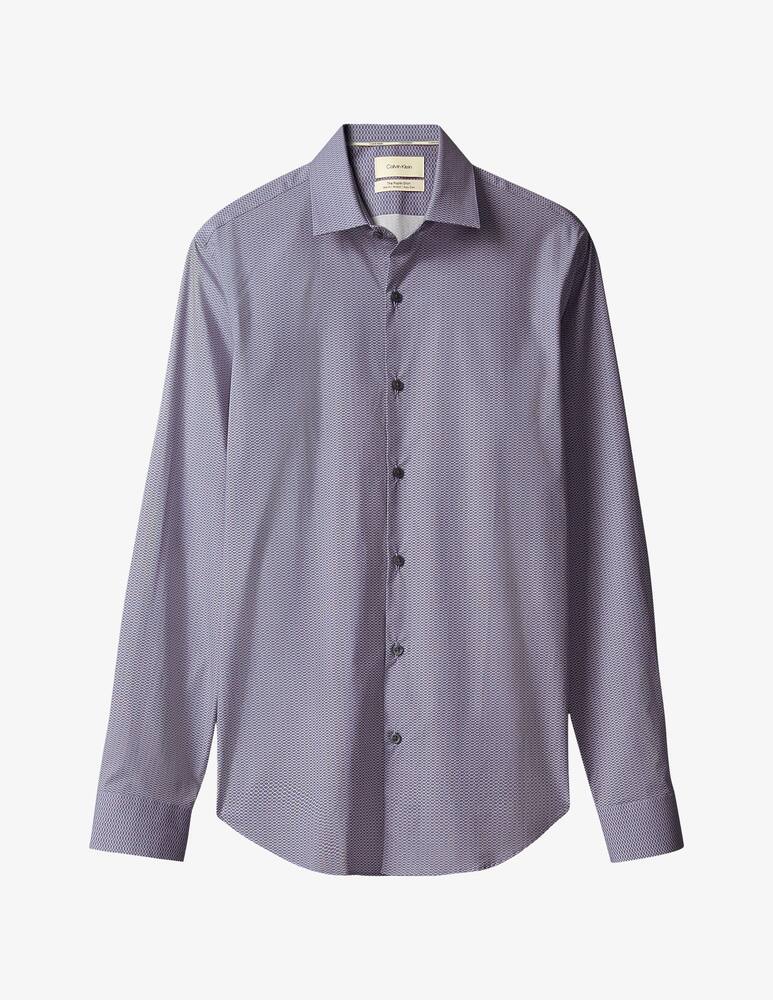 rinascente Calvin Klein Camicia in popeline a pois slim fit