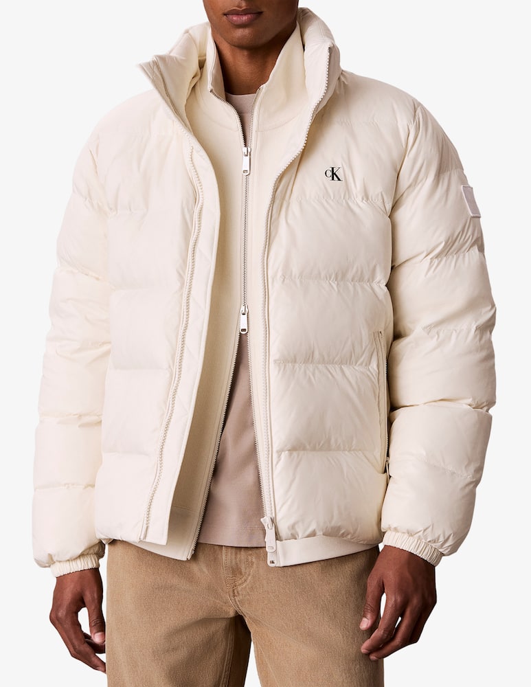 rinascente Calvin Klein Jeans Nylon zip-off hood puffer jacket