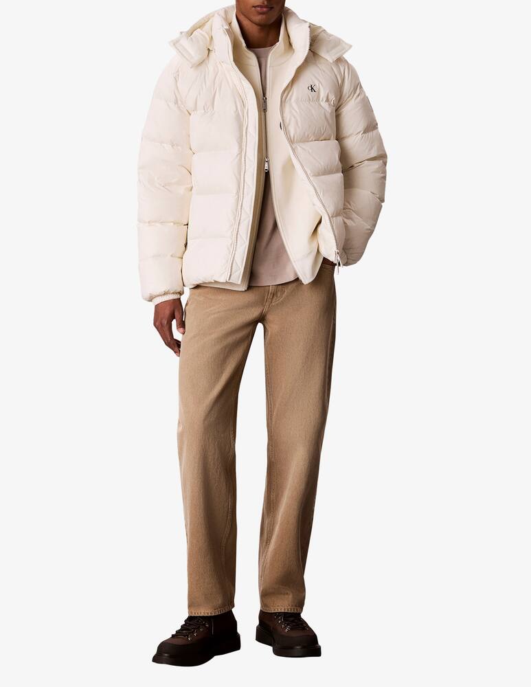 rinascente Calvin Klein Jeans Nylon zip-off hood puffer jacket