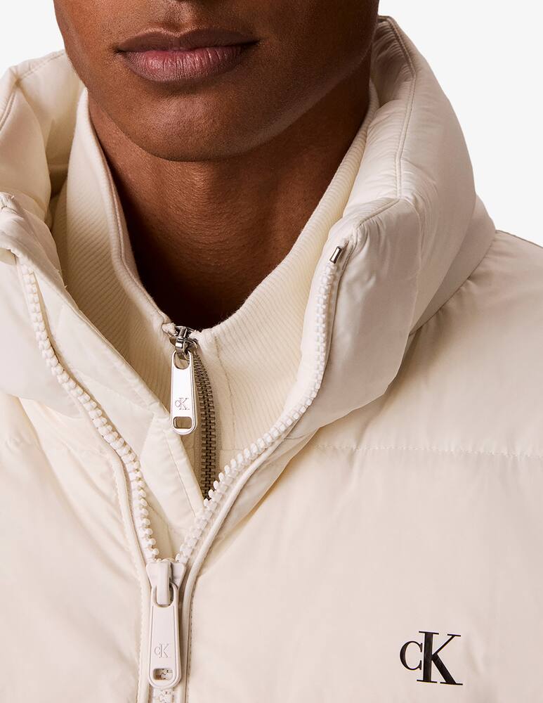 rinascente Calvin Klein Jeans Nylon zip-off hood puffer jacket