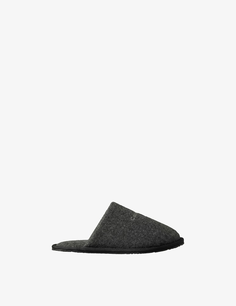 Calvin Klein Felt logo slippers - picture 1