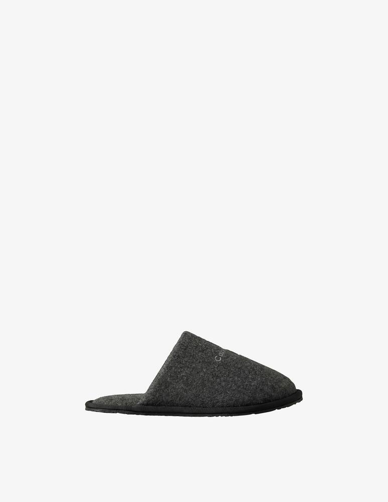 rinascente Calvin Klein Felt logo slippers