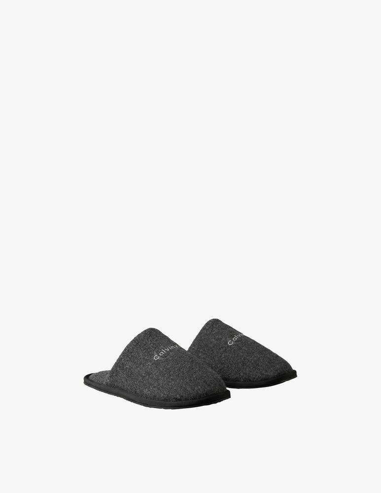 rinascente Calvin Klein Felt logo slippers