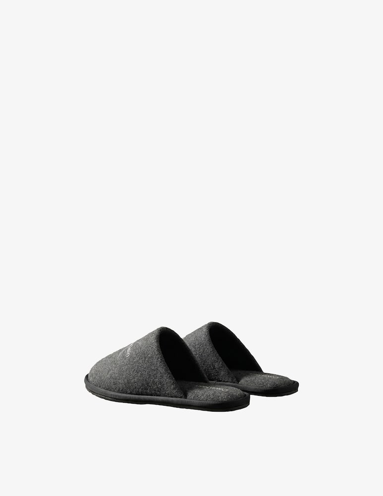Calvin Klein Felt logo slippers - picture 3