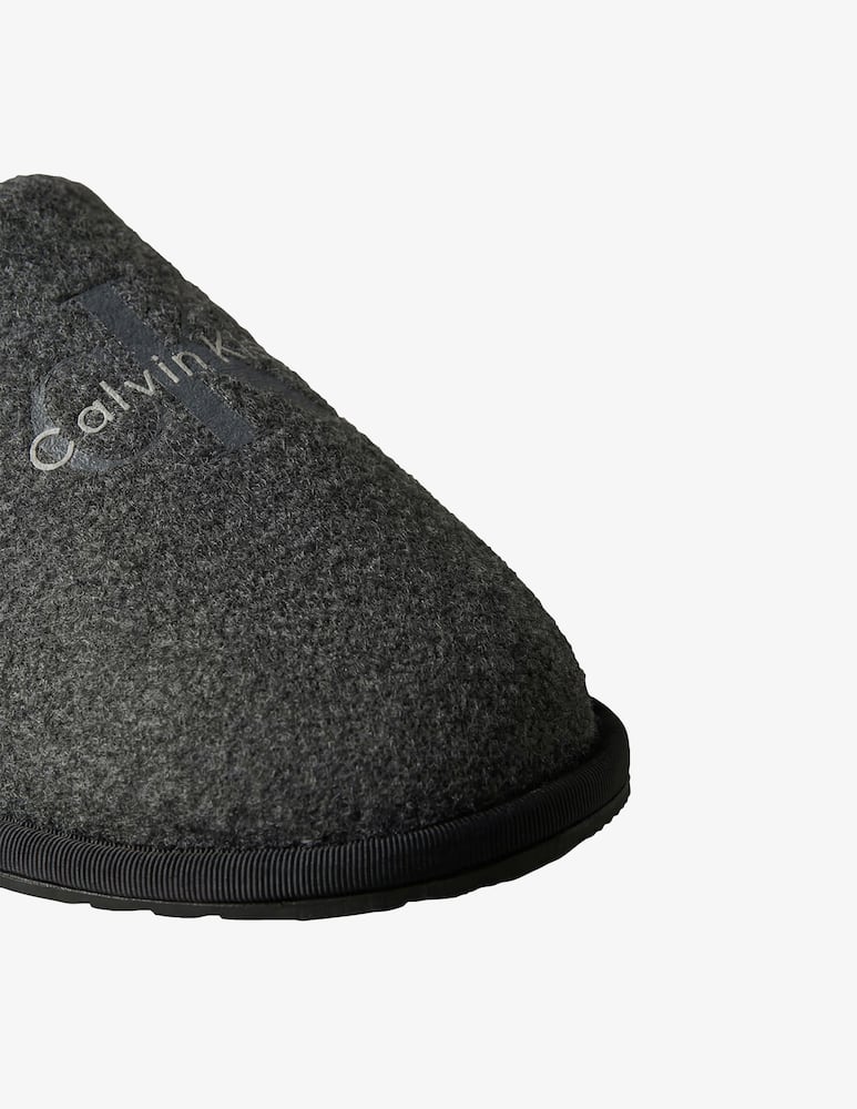 Calvin Klein Felt logo slippers - picture 4
