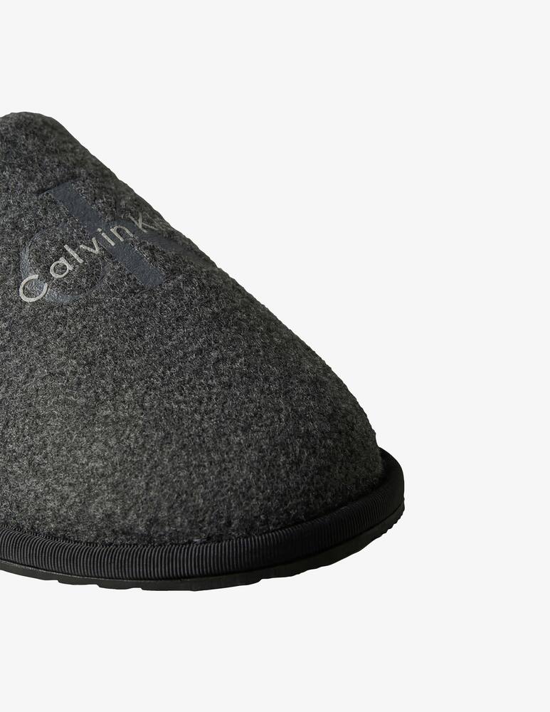 rinascente Calvin Klein Felt logo slippers