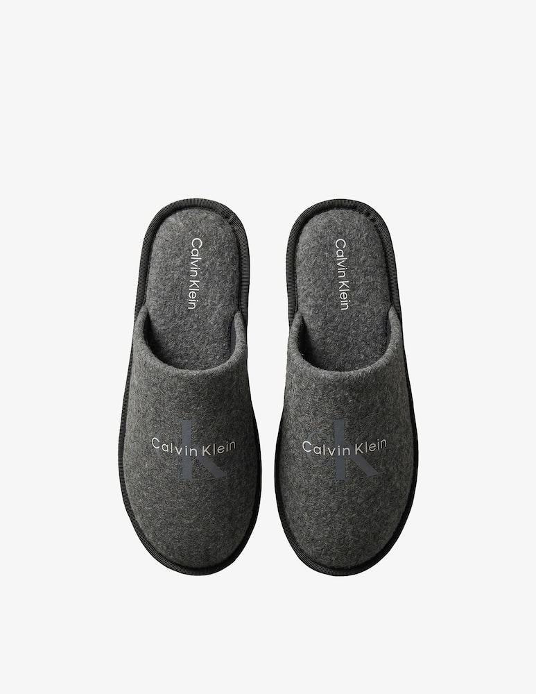 Calvin Klein Felt logo slippers - picture 6