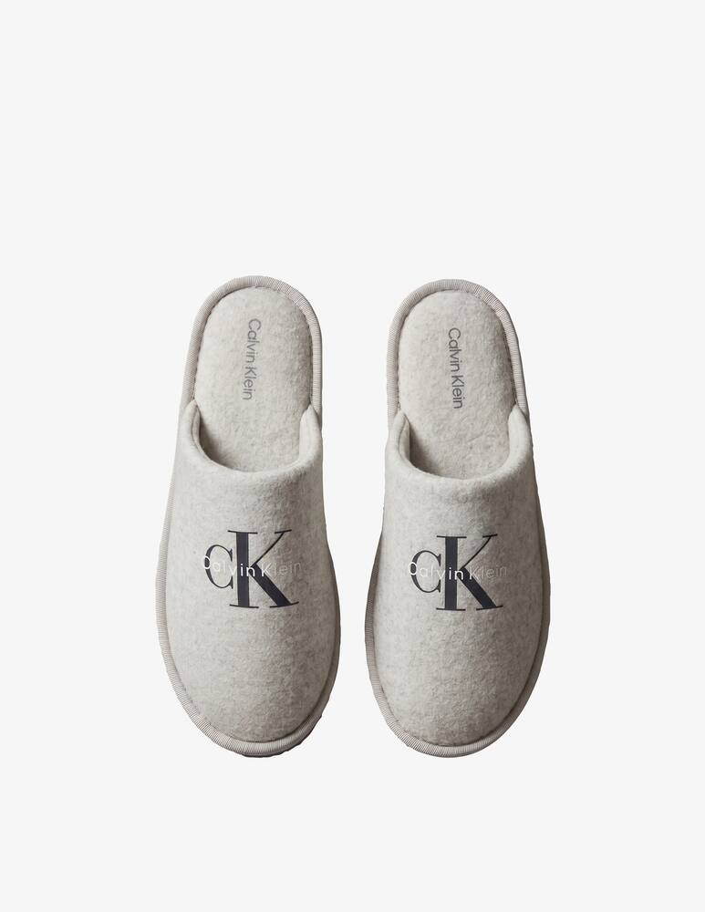 rinascente Calvin Klein felt hotel slippers