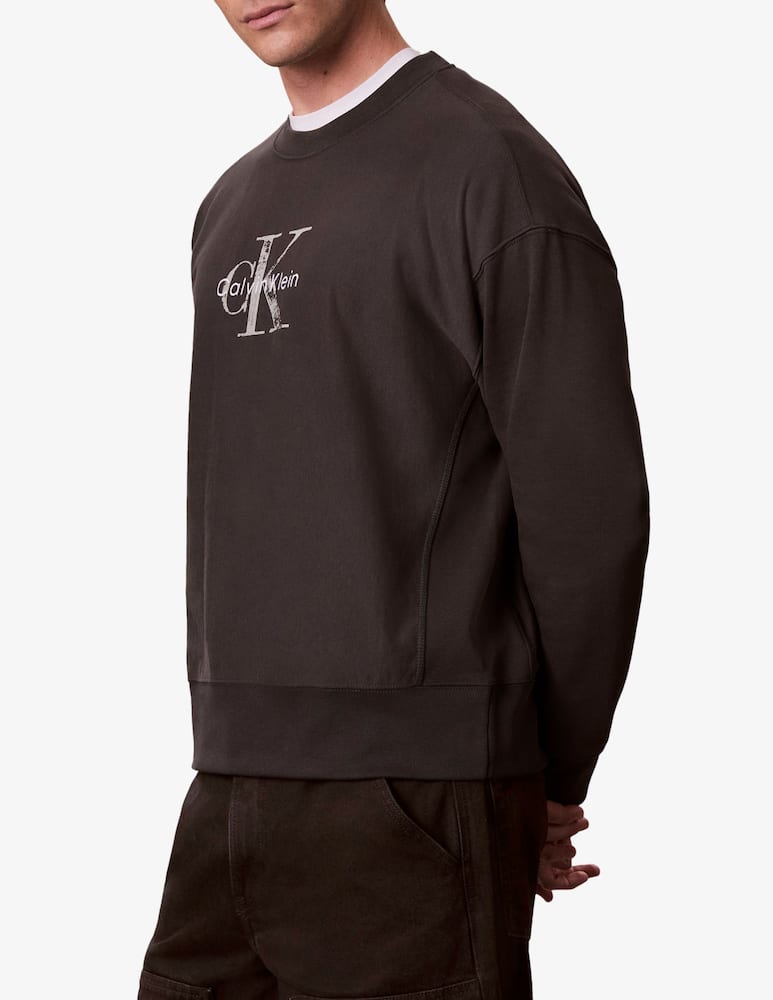rinascente Calvin Klein Jeans Logo crewneck sweatshirt