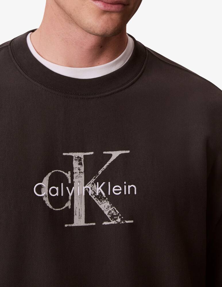 rinascente Calvin Klein Jeans Logo crewneck sweatshirt