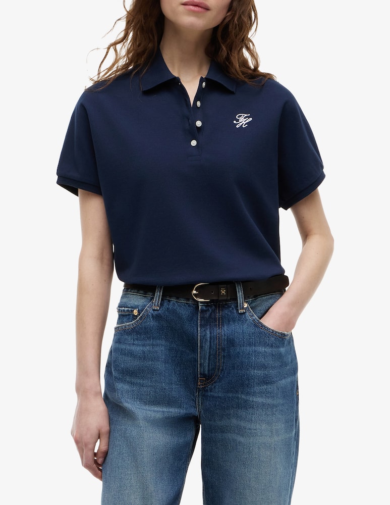 rinascente Tommy Hilfiger Polo boxy in misto cotone