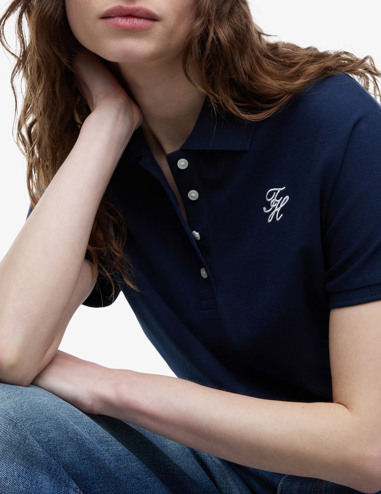 rinascente Tommy Hilfiger Polo boxy in misto cotone