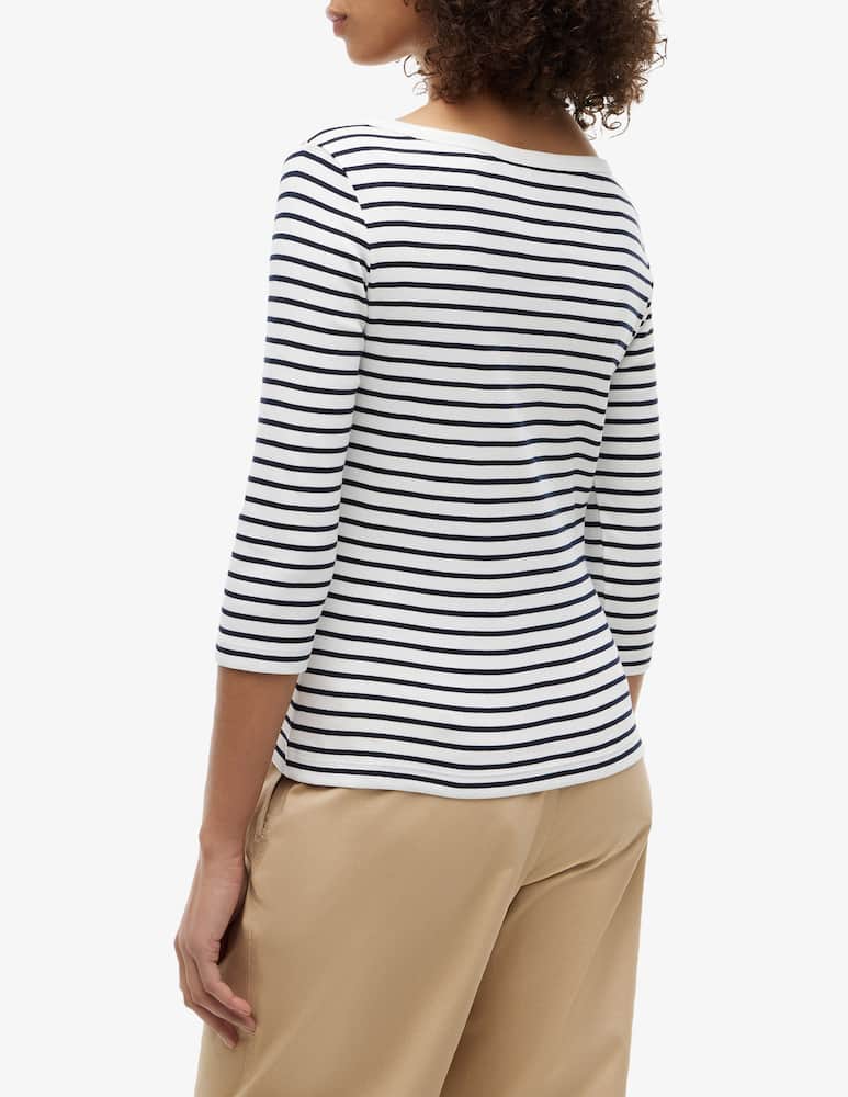 rinascente Tommy Hilfiger Maglia con scollo a barca e maniche a 3/4