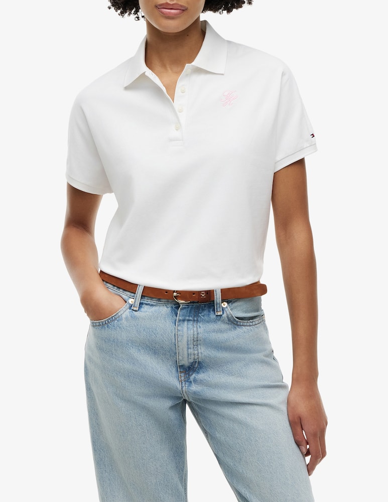 rinascente Tommy Hilfiger Polo boxy in misto cotone