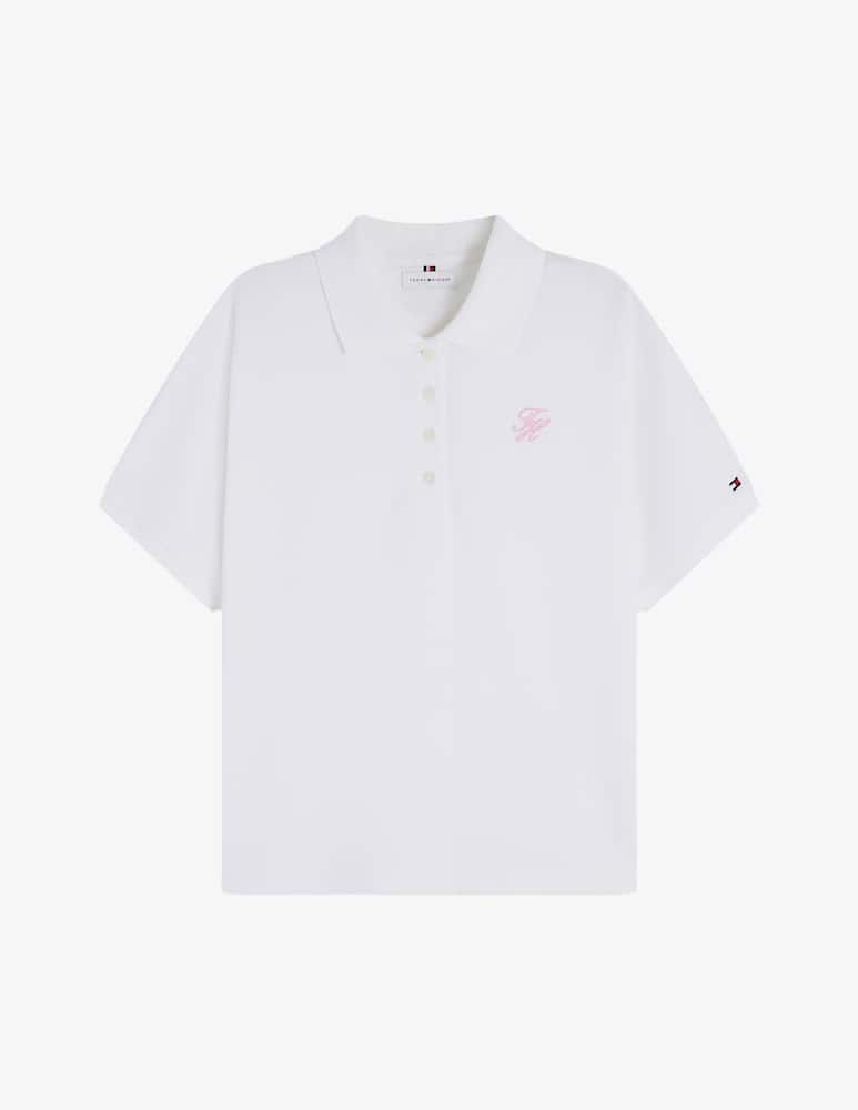 rinascente Tommy Hilfiger Polo boxy in misto cotone