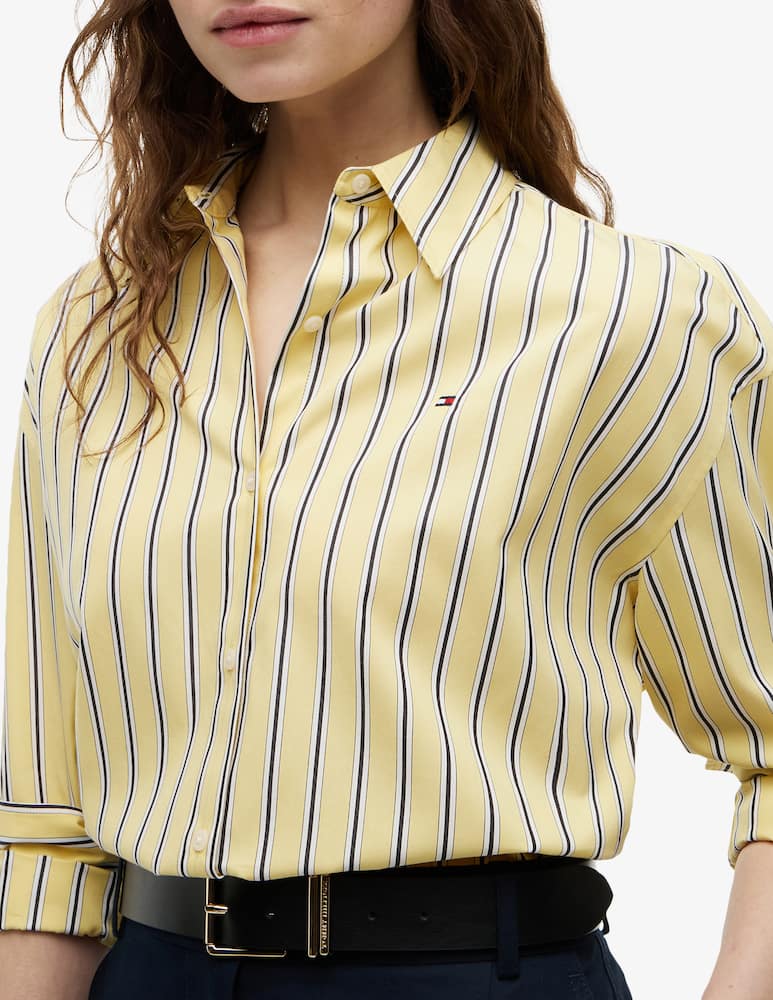 Tommy Hilfiger Striped classic long-sleeve shirt - picture 4 Tommy Hilfiger Striped classic long-sleeve shirt - picture 4