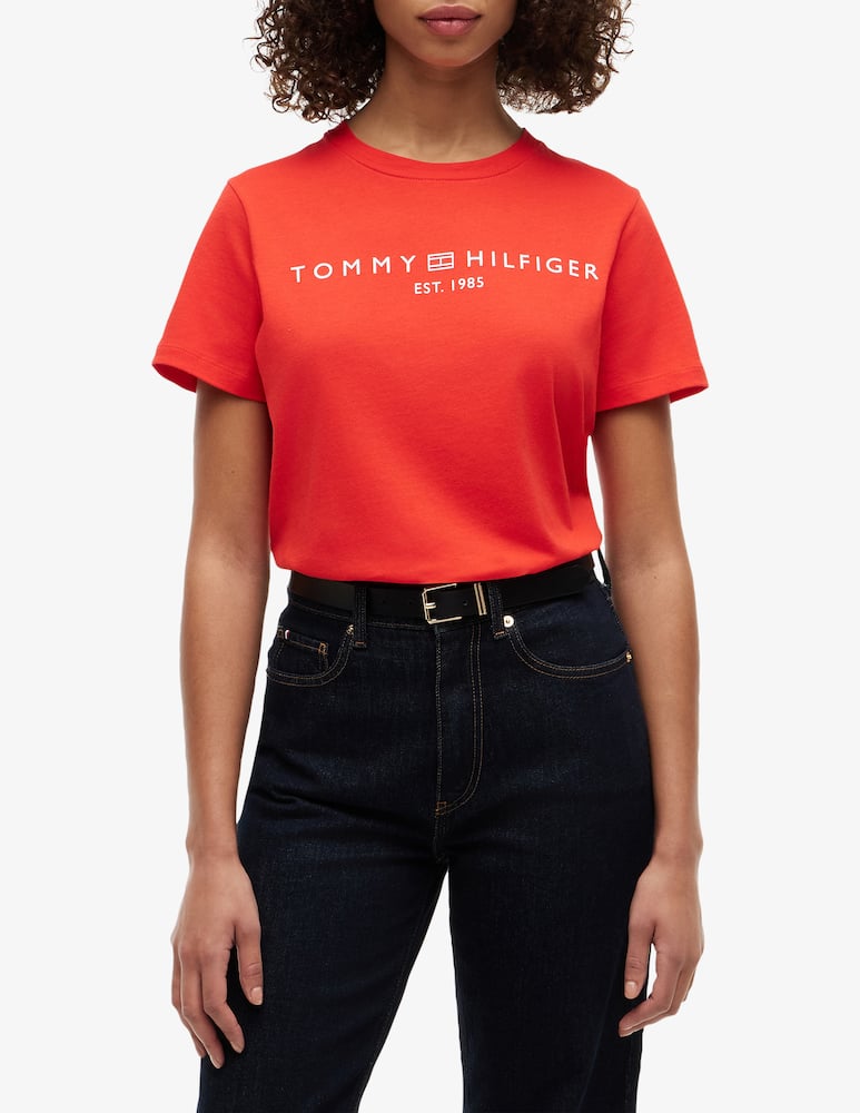 rinascente Tommy Hilfiger T-shirt in cotone con logo