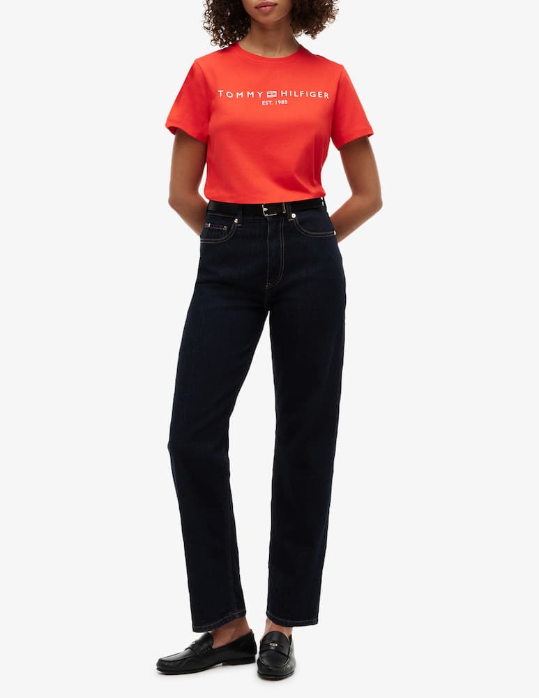 rinascente Tommy Hilfiger T-shirt in cotone con logo