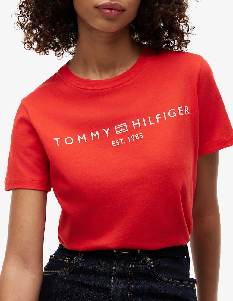 rinascente Tommy Hilfiger T-shirt in cotone con logo