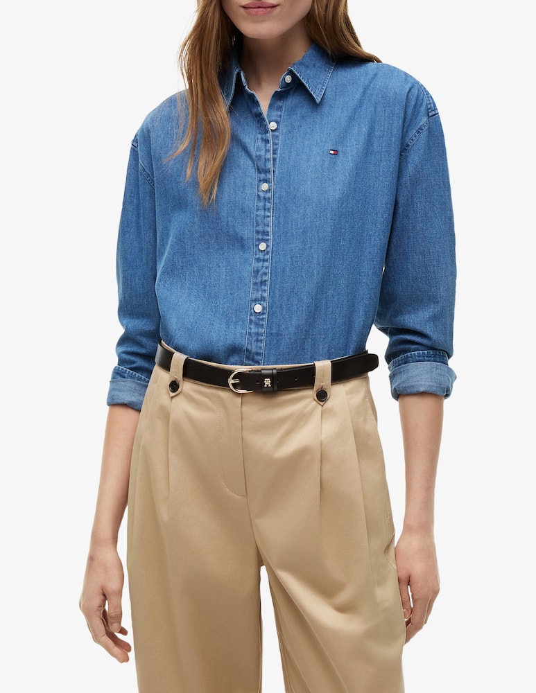 Tommy Hilfiger Camicia boxy in jeans - immagine 1 Tommy Hilfiger Camicia boxy in jeans - immagine 1