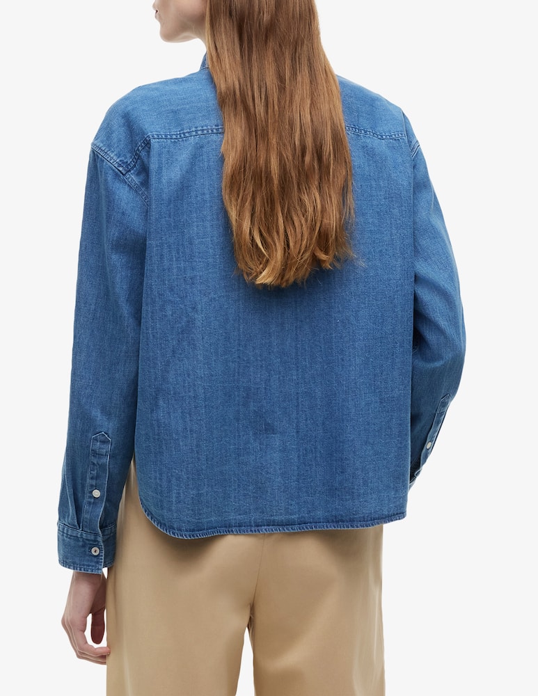 Tommy Hilfiger Camicia boxy in jeans - immagine 3 Tommy Hilfiger Camicia boxy in jeans - immagine 3