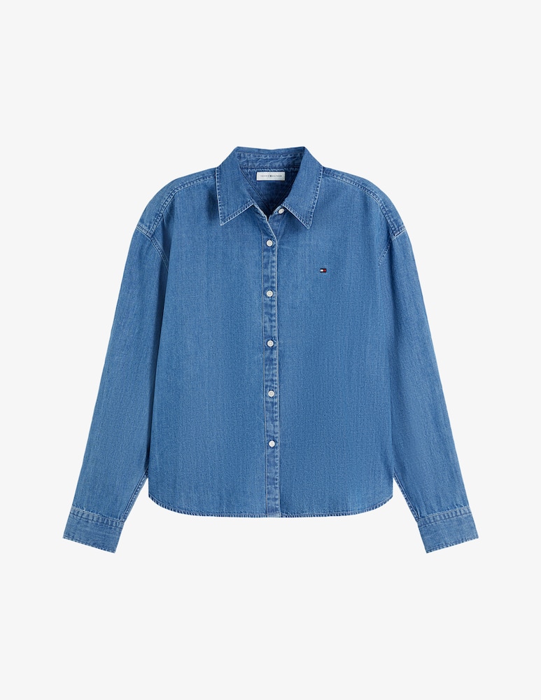 Tommy Hilfiger Camicia boxy in jeans - immagine 5 Tommy Hilfiger Camicia boxy in jeans - immagine 5