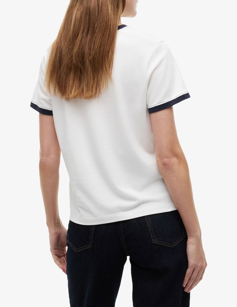 rinascente Tommy Hilfiger T-shirt jersey logo centrale