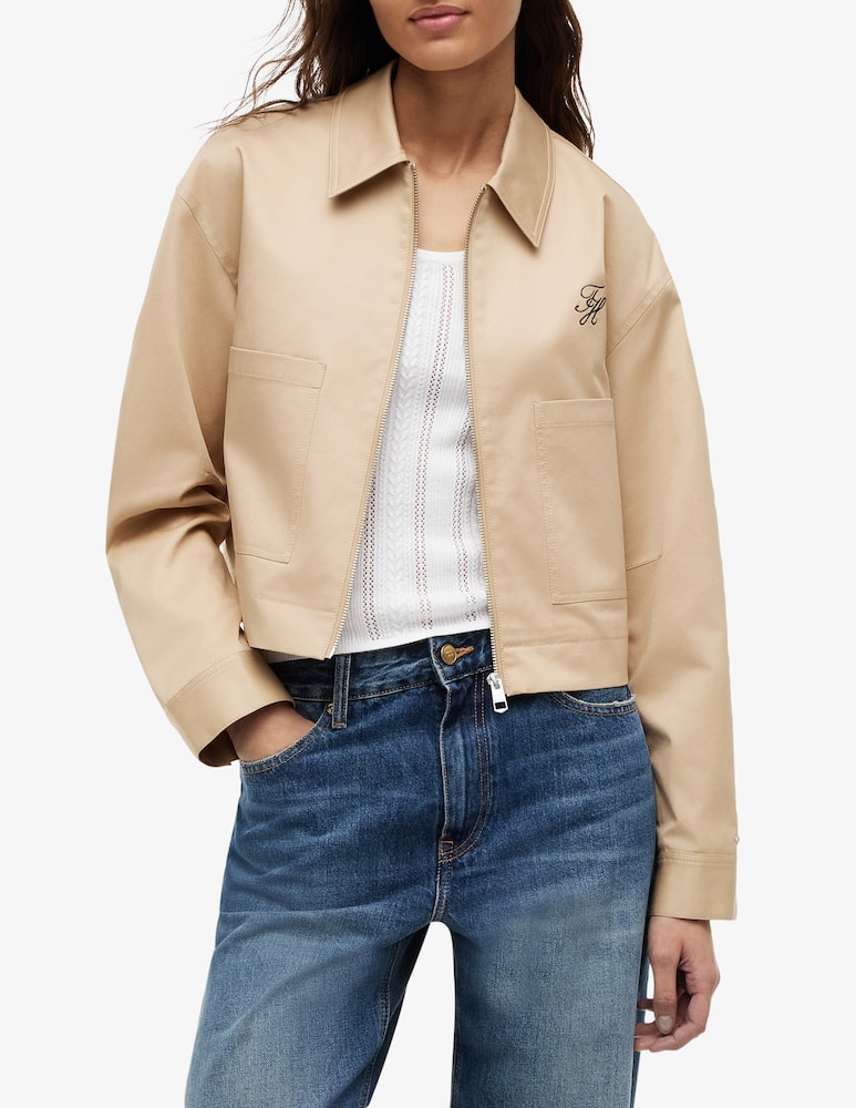 rinascente Tommy Hilfiger Giacca corta in cotone