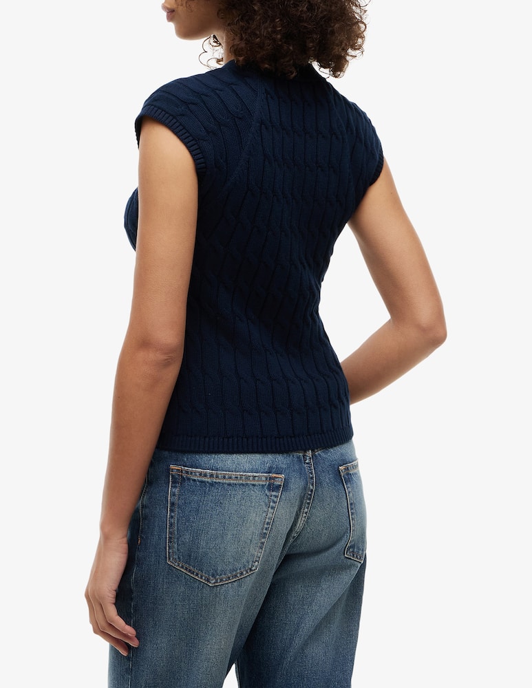 rinascente Tommy Hilfiger Gilet con bottoni in cotone