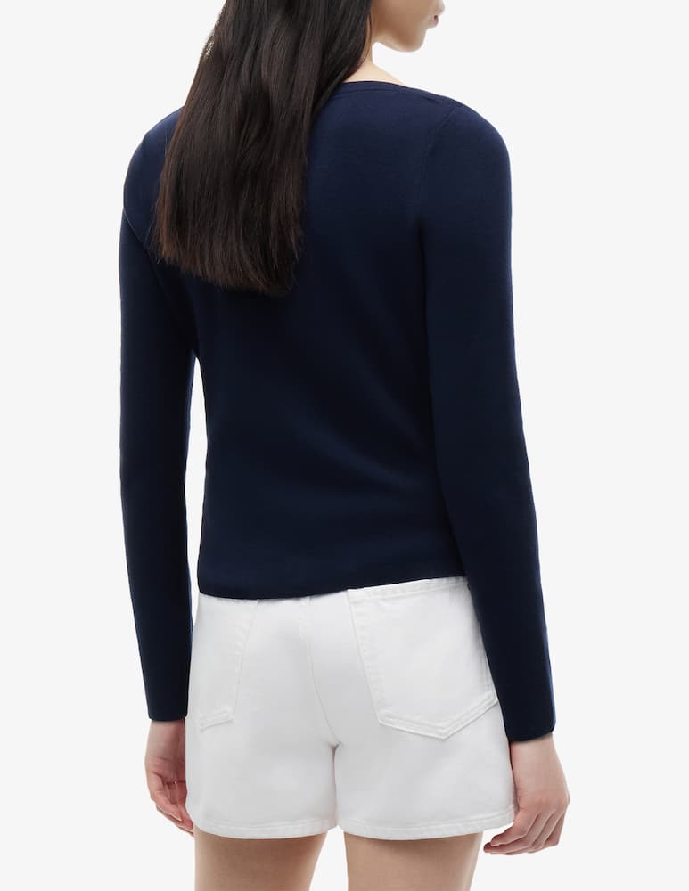 Tommy Hilfiger Maglia scollo a barca in cotone - immagine 3 Tommy Hilfiger Maglia scollo a barca in cotone - immagine 3