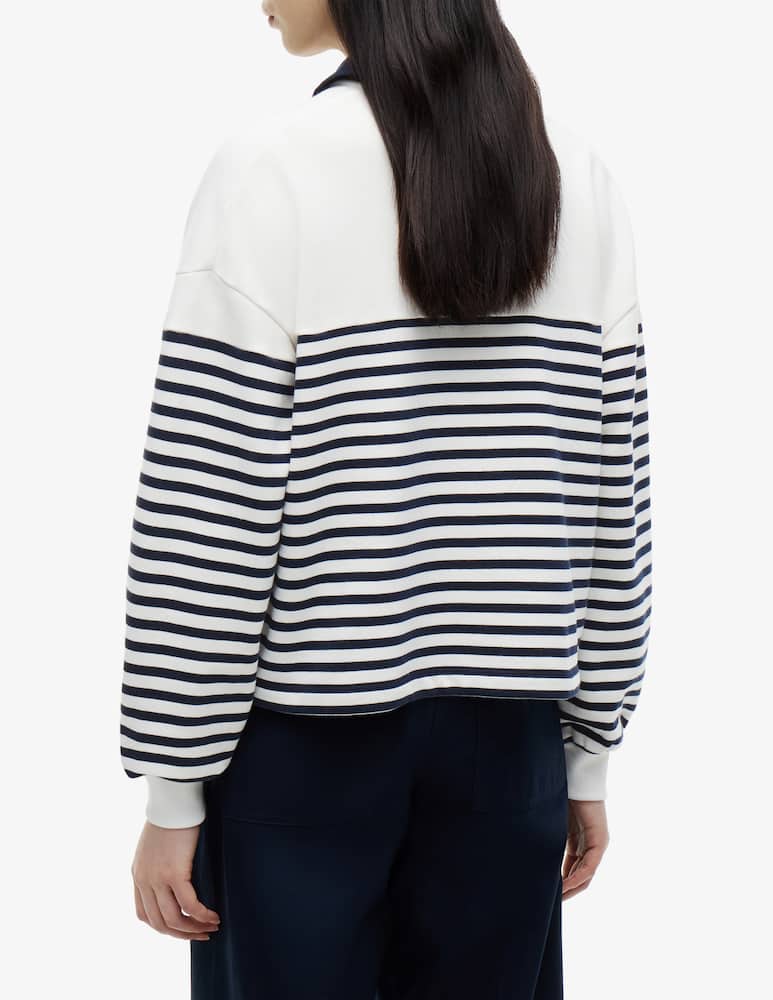rinascente Tommy Hilfiger Striped knit polo jumper
