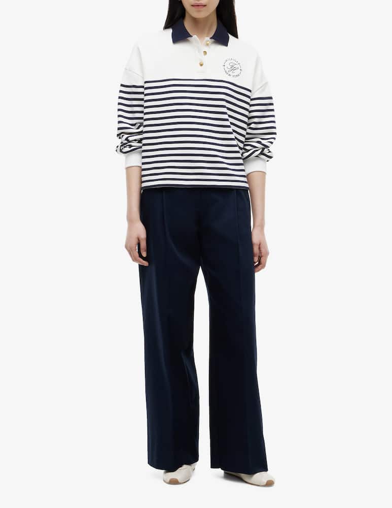 rinascente Tommy Hilfiger Striped knit polo jumper