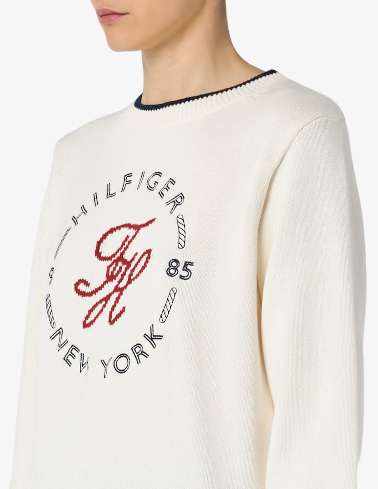 rinascente Tommy Hilfiger Logo knit jumper