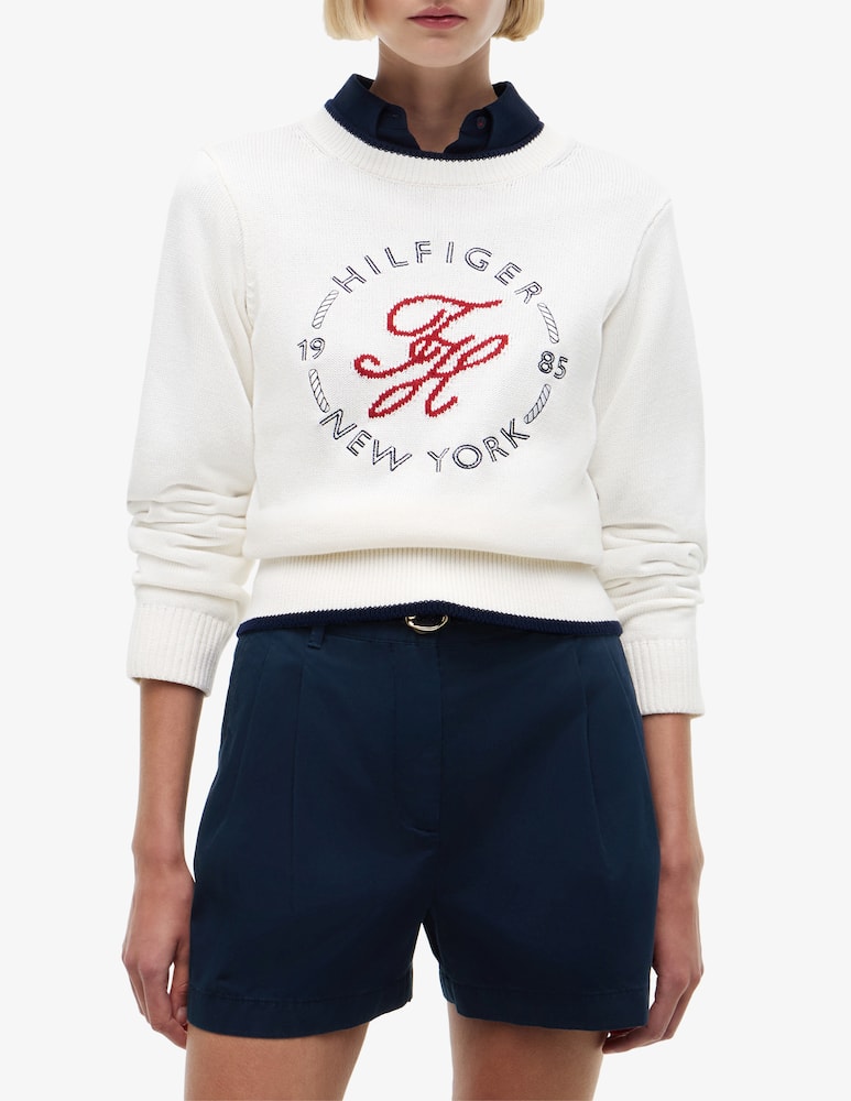 rinascente Tommy Hilfiger Logo knit jumper
