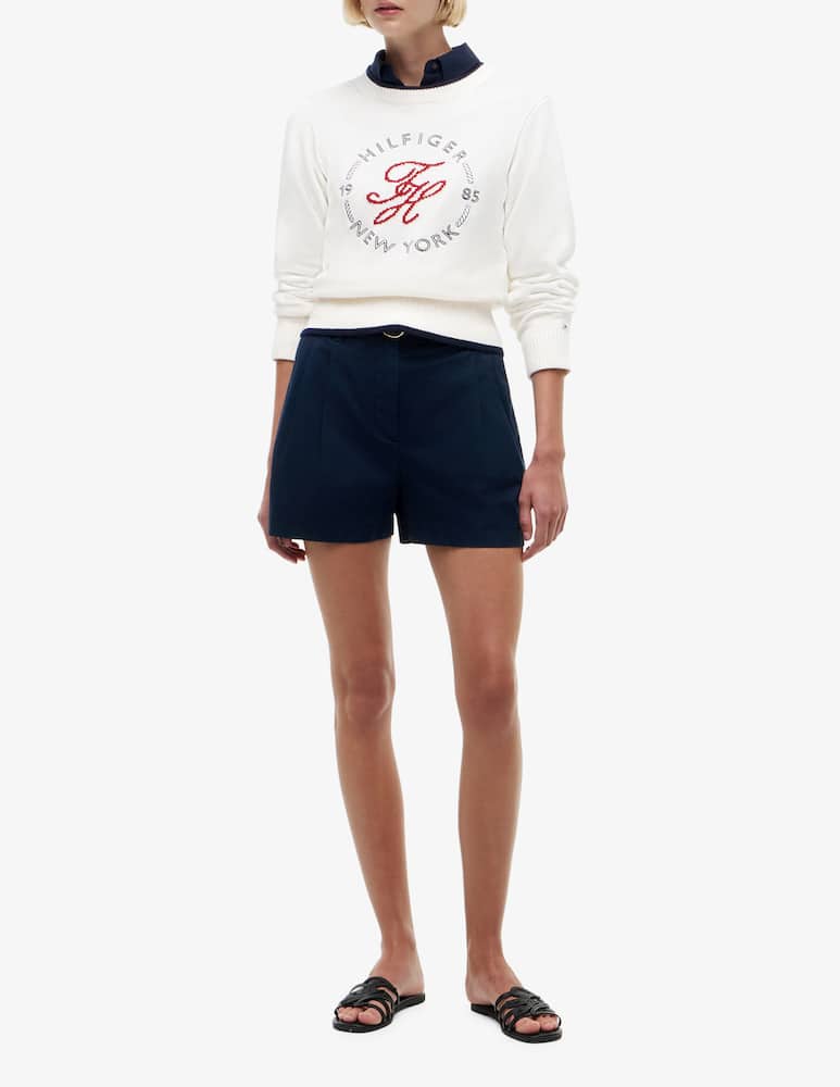 rinascente Tommy Hilfiger Logo knit jumper