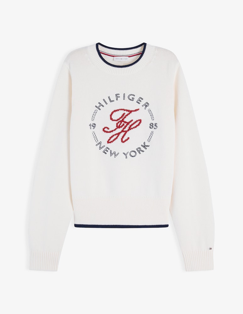 rinascente Tommy Hilfiger Logo knit jumper