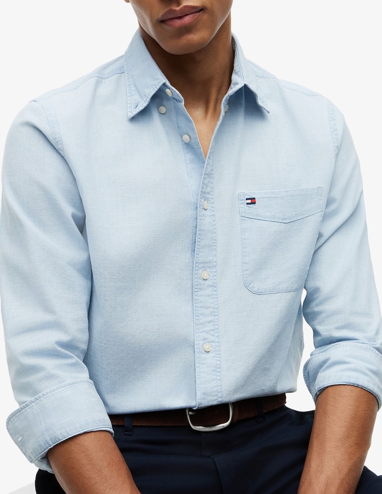 Tommy Hilfiger Chambray long sleeve shirt - picture 4 Tommy Hilfiger Chambray long sleeve shirt - picture 4