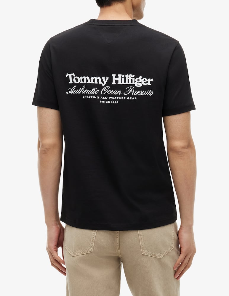 rinascente Tommy Hilfiger Nautical back graphic t-shirt