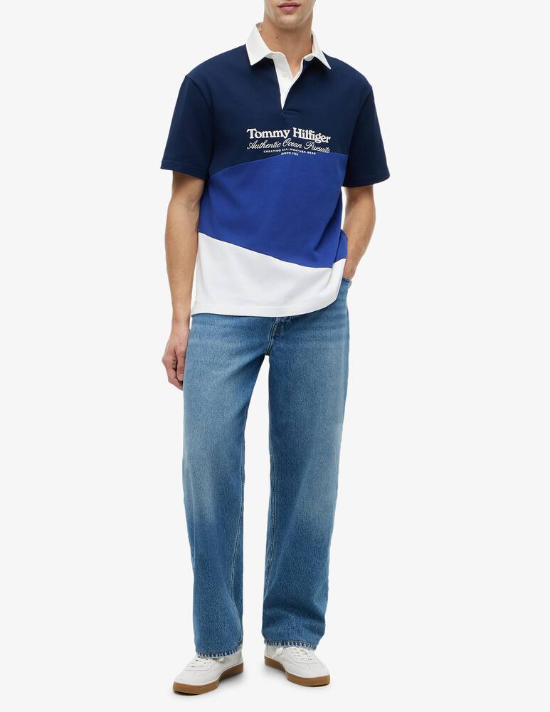rinascente Tommy Hilfiger Polo regular fit colorblock Sail