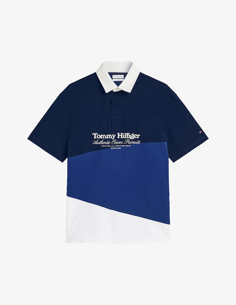 Tommy Hilfiger Polo regular fit colorblock Sail - immagine 5 Tommy Hilfiger Polo regular fit colorblock Sail - immagine 5