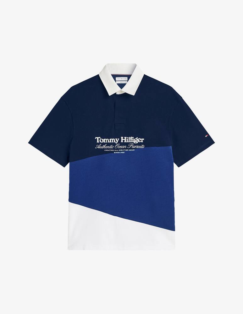 rinascente Tommy Hilfiger Polo regular fit colorblock Sail