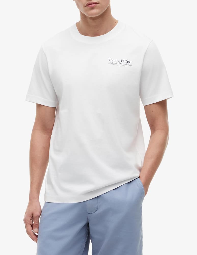 rinascente Tommy Hilfiger Nautical back graphic t-shirt