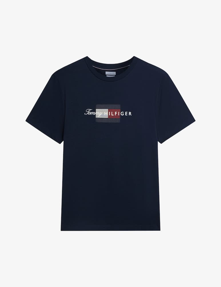 Tommy Hilfiger Script flag logo t-shirt - picture 5