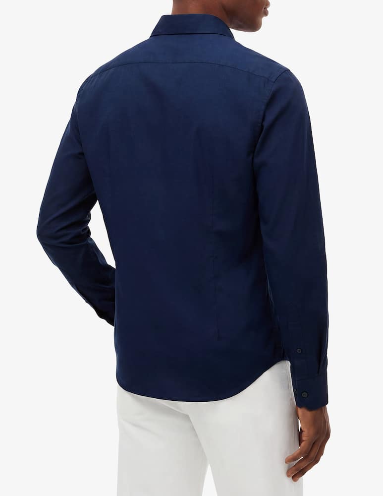 Tommy Hilfiger Slim poplin shirt contrast collar - picture 3