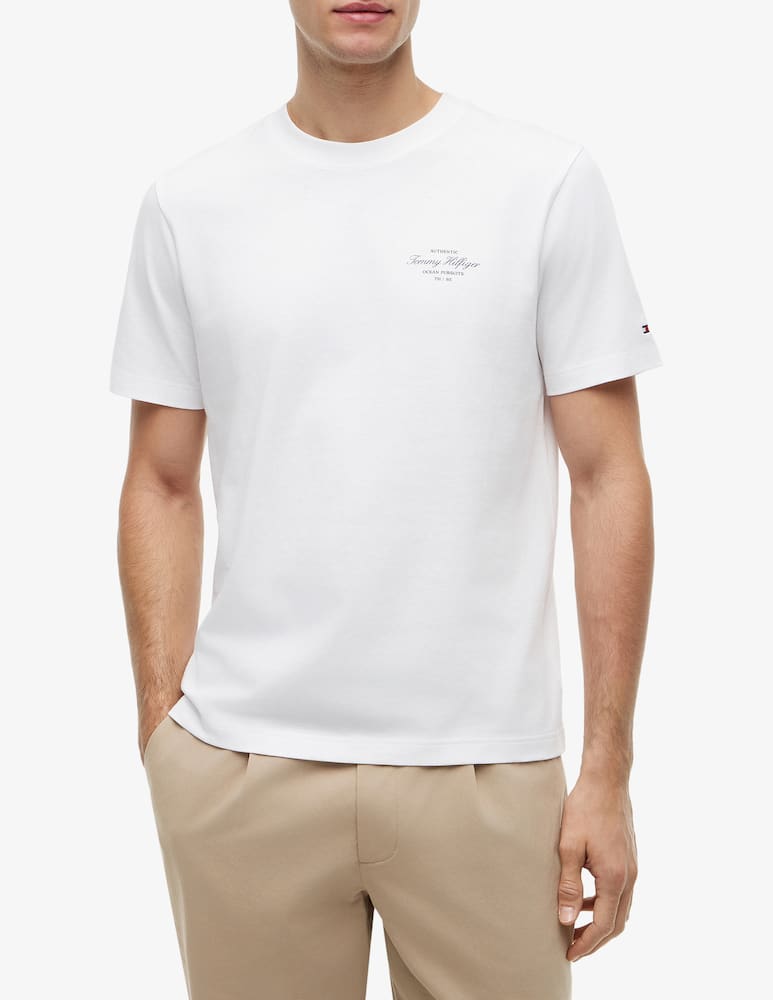 rinascente Tommy Hilfiger T-shirt nautica stampa retro regular