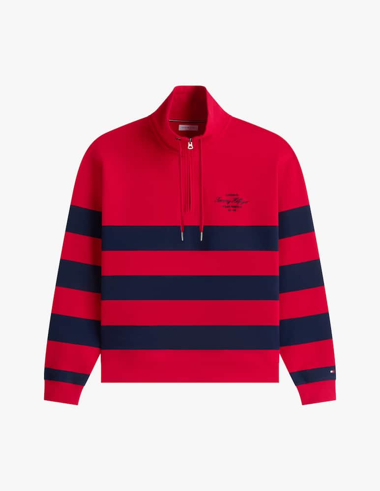 Tommy Hilfiger Nautical stripe zip sweatshirt - picture 1 Tommy Hilfiger Nautical stripe zip sweatshirt - picture 1