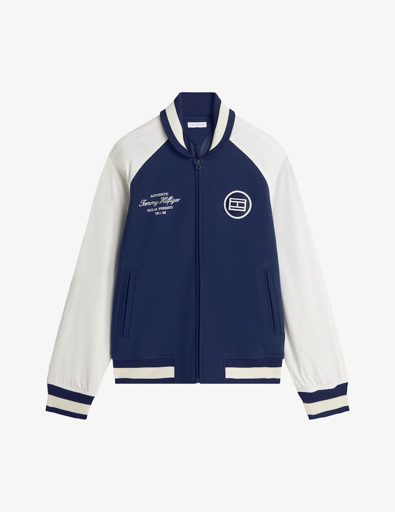 rinascente Tommy Hilfiger Bomber jacket nautical shawl