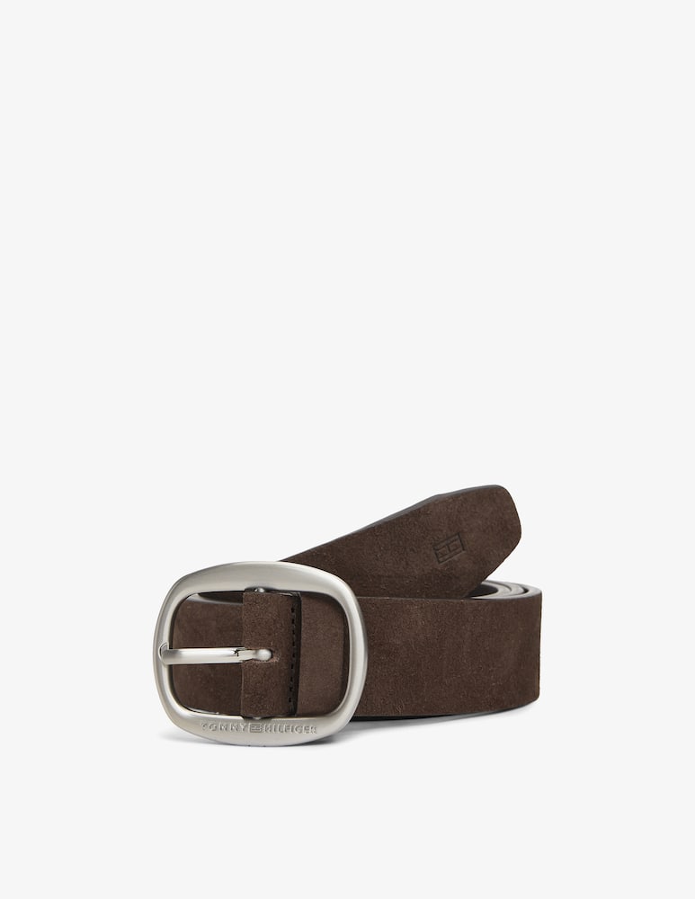 Tommy Hilfiger Suede buckle belt - picture 1 Tommy Hilfiger Suede buckle belt - picture 1