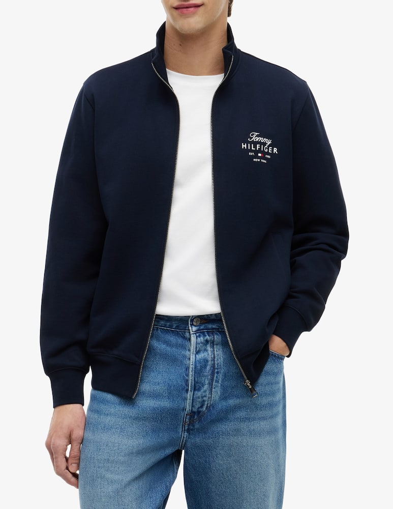 rinascente Tommy Hilfiger Felpa full zip collo alto